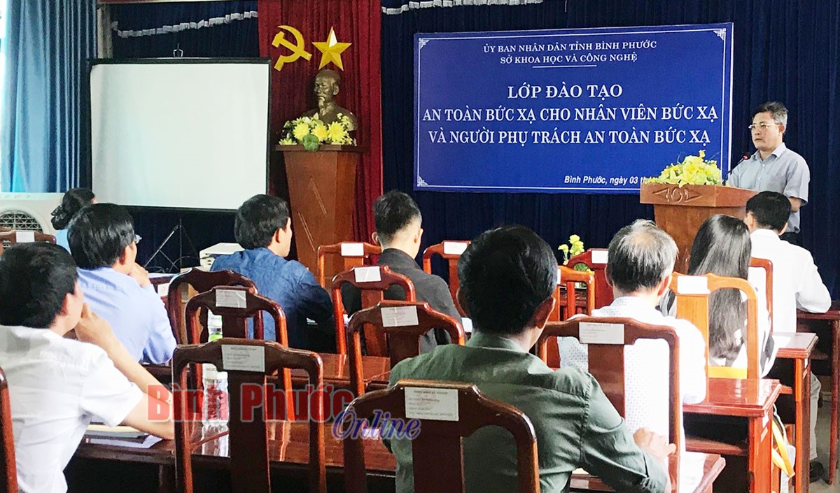 giám đốc sở khoa học và công nghệ tỉnh Bình Phước khai mạc lớp học